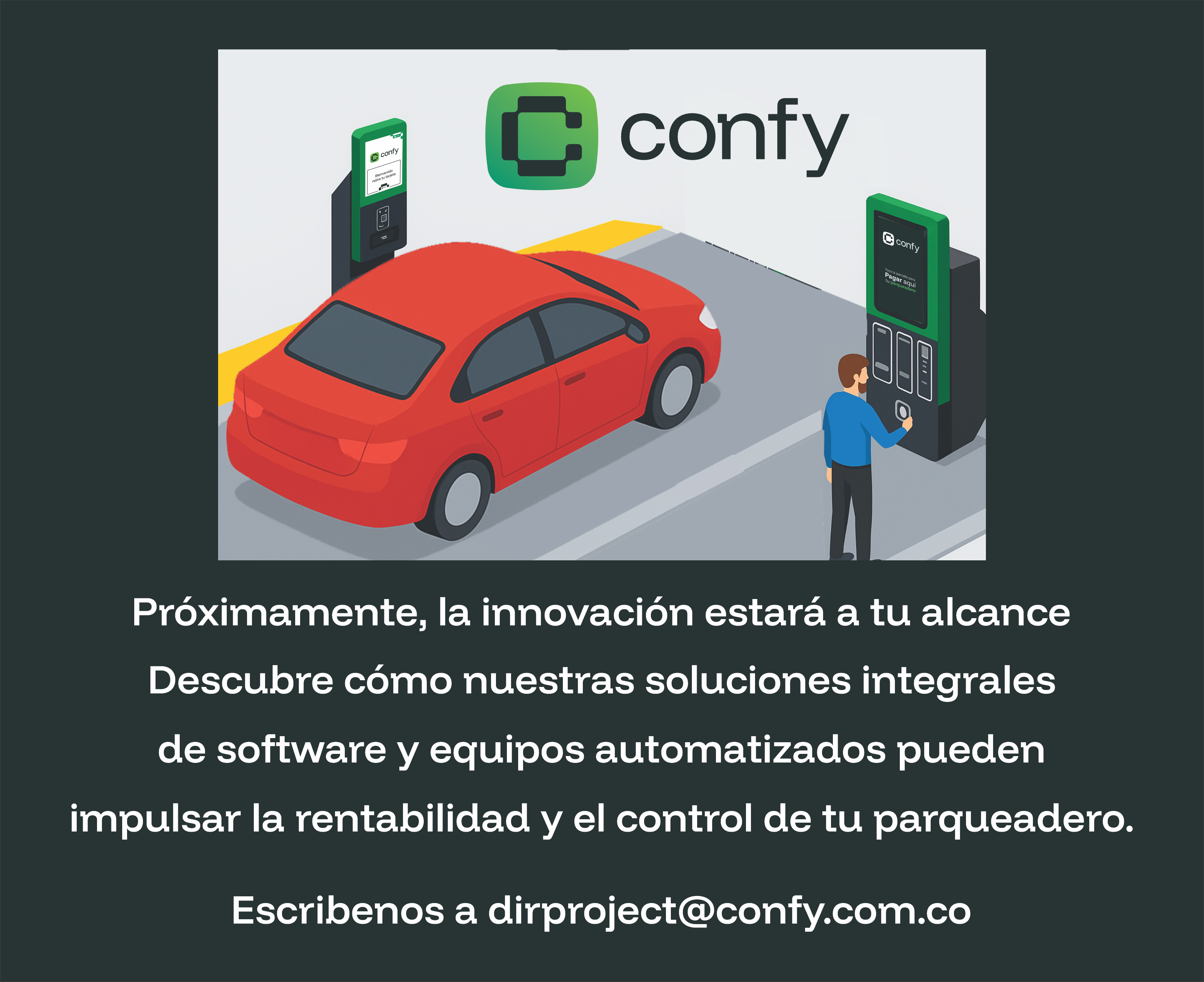 Confy - Soluciones para Parqueaderos
